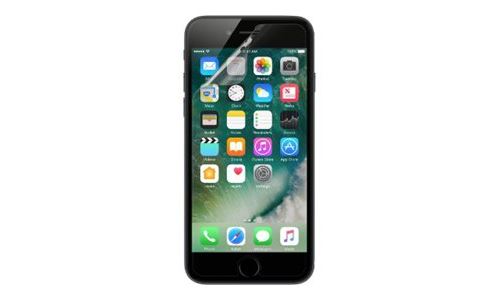 Belkin ScreenForce Transparent - Schermbeschermer voor mobiele telefoon - kristalhelder (pak van 2) - voor Apple iPhone 7