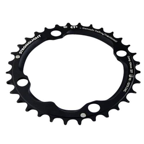 Plateau vtt triple diam 104 interm 32dts noir 4 branches ct2 strong 9v
