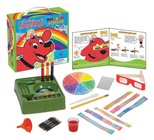 Young Scientist Club Clifford The Big Red Dog Rainbow Science Kit