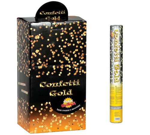 Canon Confetti Or à air comprimé 40 cm