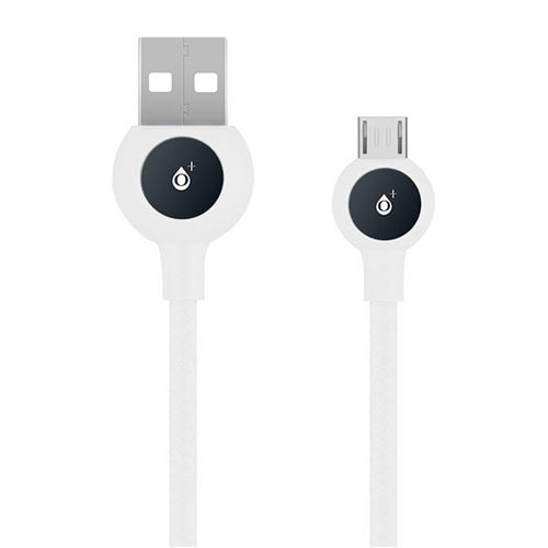 Câble micro-USB vers USB Charge & Synchronisation 2A 1m - Blanc
