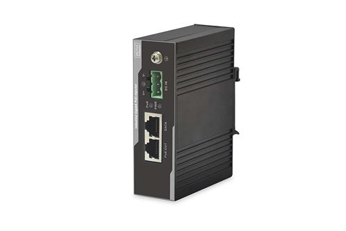DIGITUS Professional DN-651112 Injecteur Gigabit PoE+ Industriel 802.3 AF/at 60 W