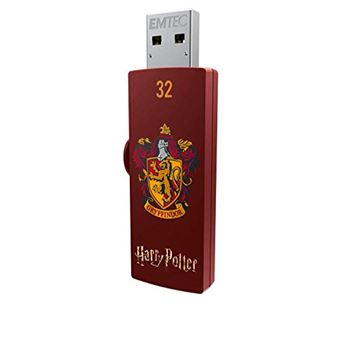 Clé USB 2.0 Flashdrive 32 Go Emtec M730 Harry Potter Gryffindor Rouge