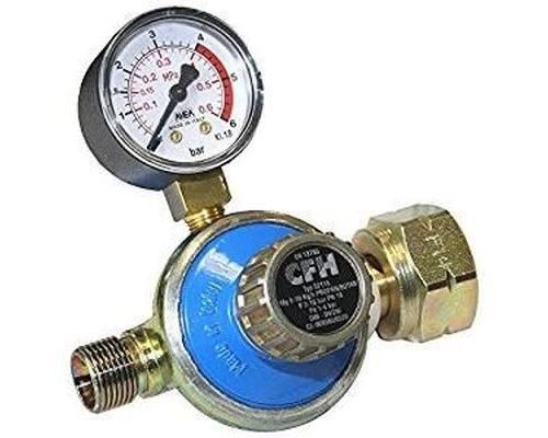 CFH DR115 Détendeur réglable 1 à 4 bar avec manomètre