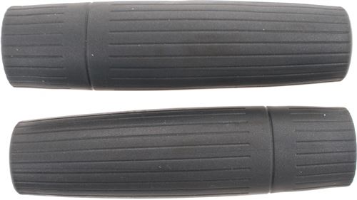 Widek poignées 12 cm par paire gris