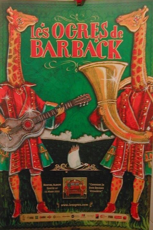 Les Ogres De Barback - 40x60 cm - AFFICHE / POSTER