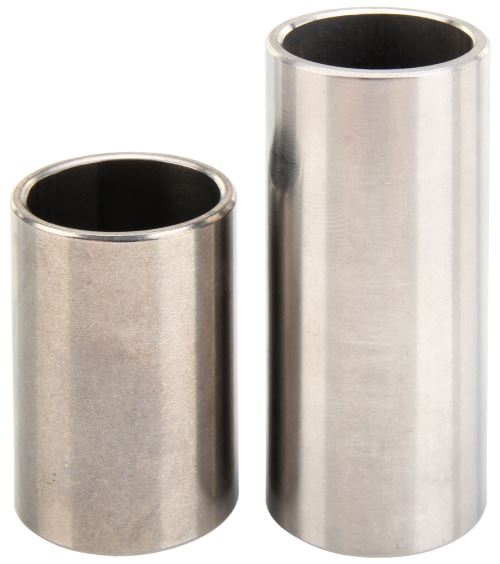 Rocktile Acier Slide (Bottleneck) Paire Composée de 4 cm et 6 cm de Longueur en Acier