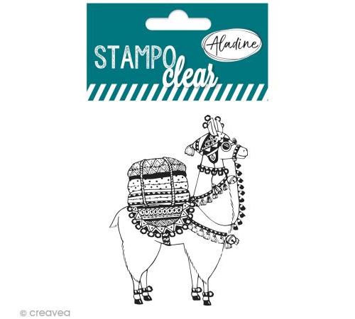 Tampon clear Aladine - Lama - 1 Stampo'clear