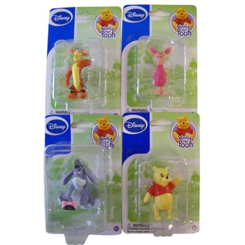 Disney Winnie l'ourson et les figurines ensemble (Winnie Porcinet Tigrou Bourriquet)