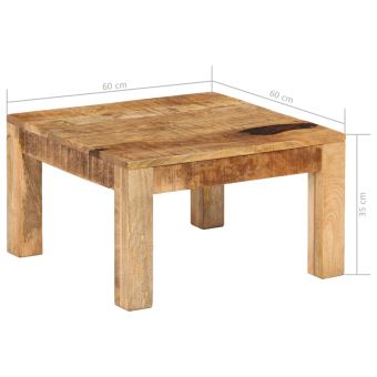 Finebuy Tables Gigogne Bois Massif Table D Appoint Lot De 3 Table