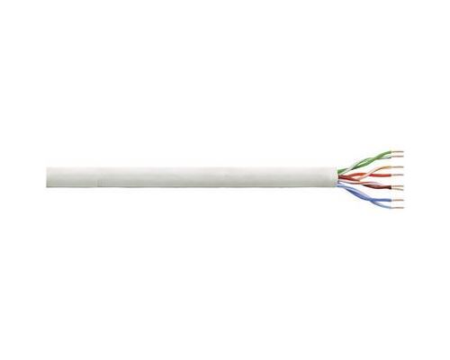 LogiLink CPV0021 Câble réseau CAT 6 U/UTP 4 x 2 x 0.13 mm² gris 100 m