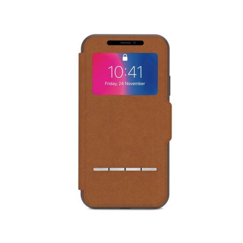 Moshi SenseCover - Étui à rabat pour téléphone portable - caramel