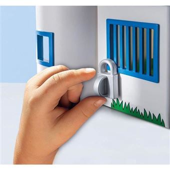 Playmobil 1.2.3 9382 Commissariat de police transportable