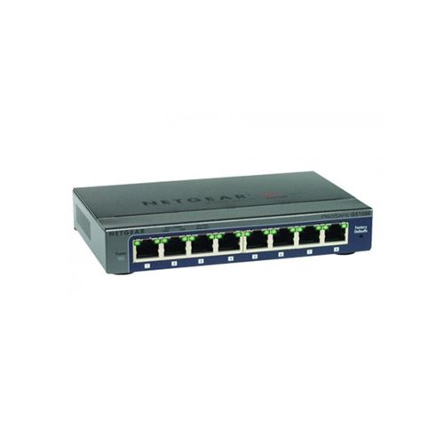 Netgear GS108E-300PES 8 Poorten Gigabit VLAN QoS Desktop Network