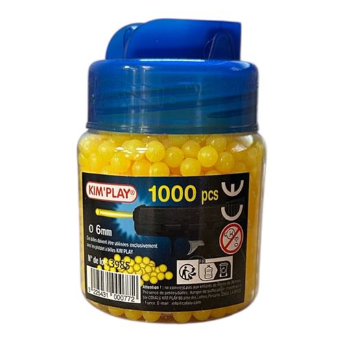 Recharge Pour Pistolet À Billes Jouet 6mm Diamètre Pot De 1000 Dès - vue 2