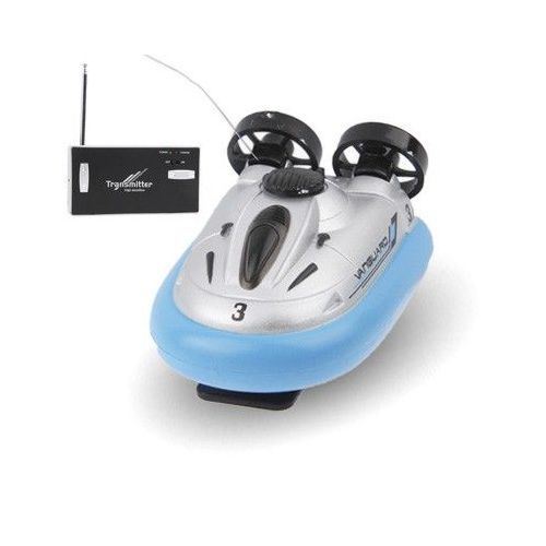 Yonis Bleu Aéroglisseur Télécommandé Batterie Rechargeable Jouet Radiocommandé Piscine - Image 3