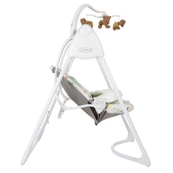 Balancelle Graco Lovin Hug Ted And Coco Avec Prise Beige Balancelles Achat Prix Fnac
