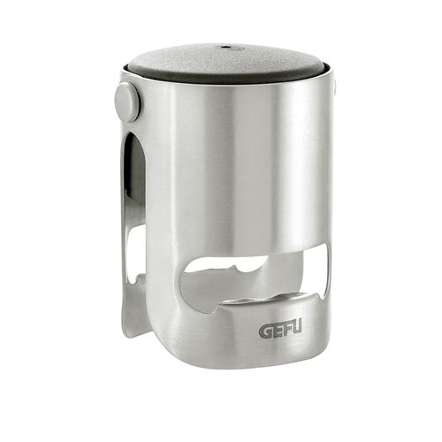 Gefu Bouchon de bouteille de mousseux Champagne SPARKY Argent