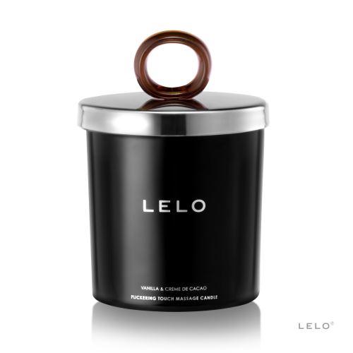 LELO Flickering Touch Bougie de Massage Sensuelle Parfum Vanilla & Creme de Cacao