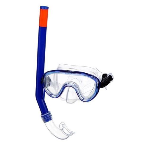 SEAC Masque et Tuba de plongée Marina Siltra - Enfant - Bleu