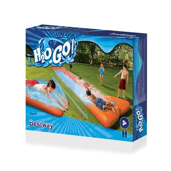 Toboggan Tapis De Glisse Aquatique H2O Go - Jeu D'Eau Pour Jardin - Fun Et Rafraîchissant