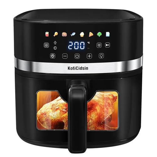 Friteuse &agrave; air - KOTICIDSIN - KotiCidsin - 8.5 L - 2000 W - &Eacute;cran Tactile LED