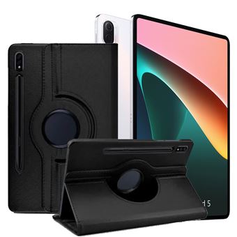 Etui Rotatif En Simili Cuir Pour Xiaomi Mi Pad Noir