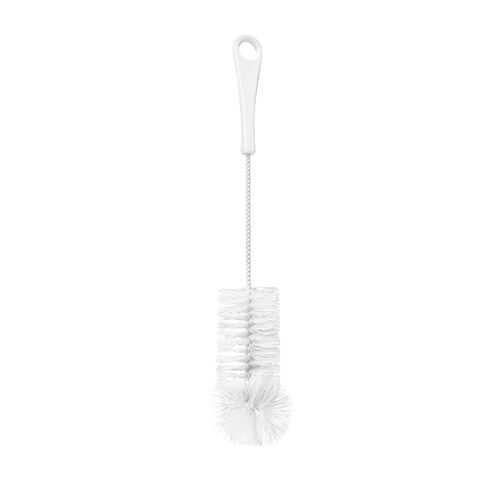 Fackelmann 41580 Brosse de Bouteille Nylon Blanc 33 x 5 x 5 cm