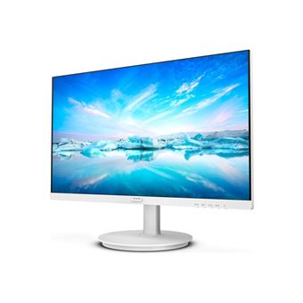 Philips V-line 241V8AW - Écran LED - 24" (23.8" visualisable) - 1920 x 1080 Full HD (1080p) @ 75 Hz - IPS - 250 cd/m² - 1000:1 - 4 ms - HDMI, VGA - haut-parleurs - blanc texturé