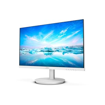 Philips V-line 241V8AW - Écran LED - 24" (23.8" visualisable) - 1920 x 1080 Full HD (1080p) @ 75 Hz - IPS - 250 cd/m² - 1000:1 - 4 ms - HDMI, VGA - haut-parleurs - blanc texturé