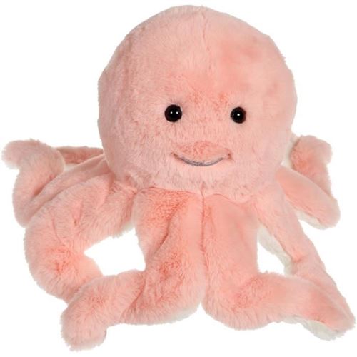 Peluche Pieuvre - Gipsy Toys - Rose, 32 Cm