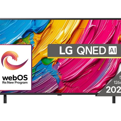 Smart TV LG QNED 43QNED80A3A 43 pouces 4K Ultra HD WiFi Noir