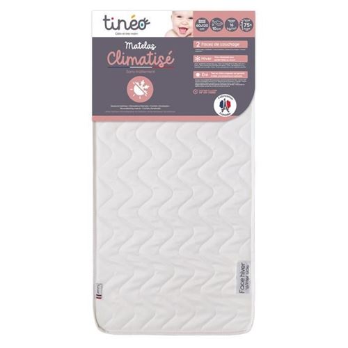 tineo matelas climatisé 60x120 cm
