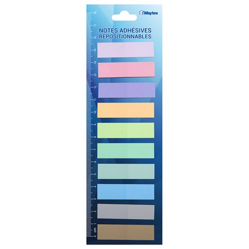 waytex-200-marque-pages-plastifi-s-repositionnables-10-mini-blocs-de-20