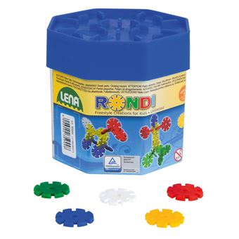 Jeux de Construction Bébé Lena Rondi 170 Pièces - 25mm - 1