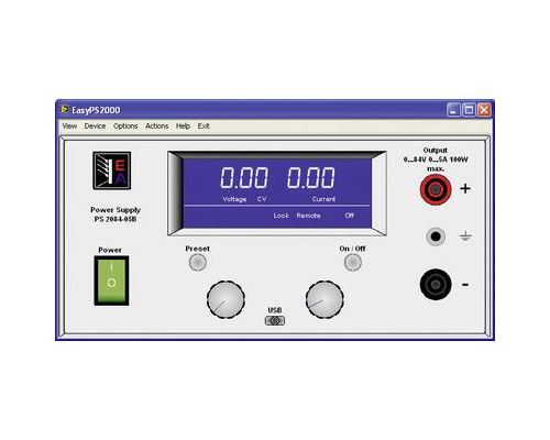 Logiciel pour EA-PS2000B Single et Triple EA Elektro Automatik EasyPS2000B
