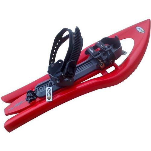 MORPHO Trimovette Light, Paire de Raquettes a neige, Rouge/Gris- Medium