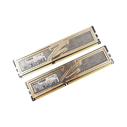 Kit Mémoires 4Go Ram (2X2Go) Ddr3 Ocz Gold Series Ocz3G13334Gk Dimm Pc3 10666