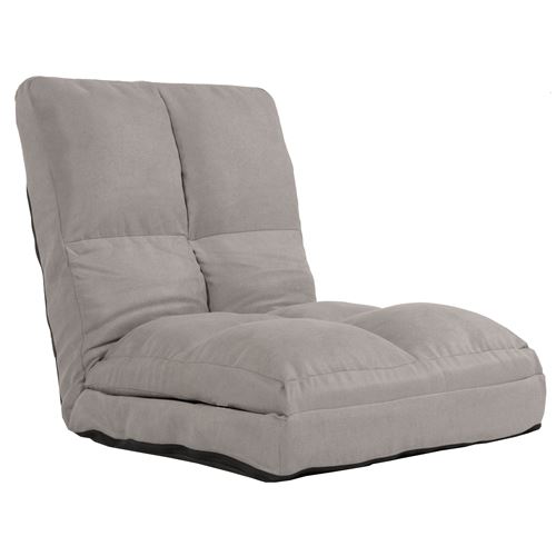 Mendler Gris Fauteuil De Sol Velours - Image 3