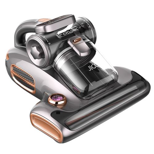 Aspirateur Anti-AcarieNS JIGOO T600 - Élimine 99.99% des Acariens, Double Bac, Chaleur 60°C et Parfum