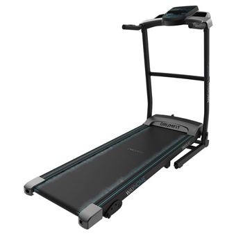 Cecotec Tapis de Course Pliable DrumFit WayHome 1500 Sprint. 900 W, de 1 à 15 km/h, 12 programmes, Panneau de Commande LCD, Surface de Course de 120x40 cm, Inclinaison Manuelle, Bluetooth - 1