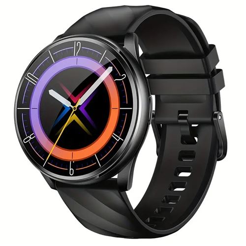 Montre Connect&eacute;e - NEOZHOU - KT77 - Bluetooth - Assistant Vocal - Noir