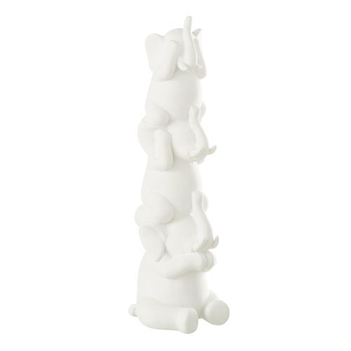 Paris Prix Blanc Statuette Éléphant - Image 3