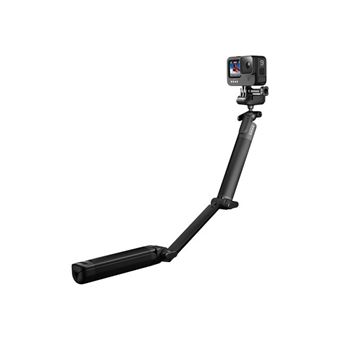 GoPro 3-Way 2.0 - Poignée de tir/mini trépied/tige de selfie - pour HERO Session; HERO4; HERO4 Session; HERO5; HERO5 Session; HERO6; HERO7; HERO8; HERO9; MAX