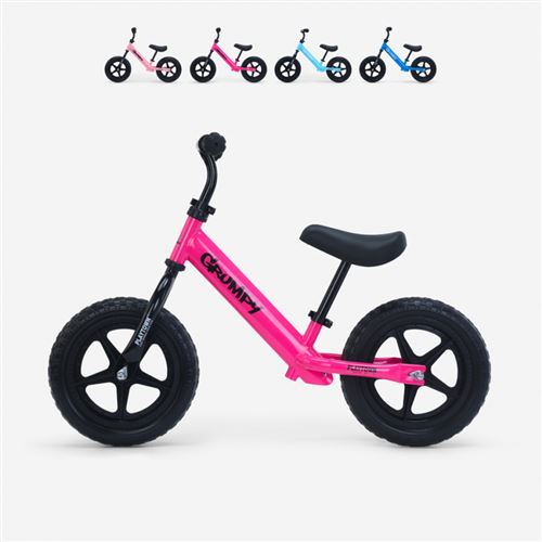 Draisienne pour enfants avec pneus en mousse EVA balance bike Grumpy, Couleur: Fucsia