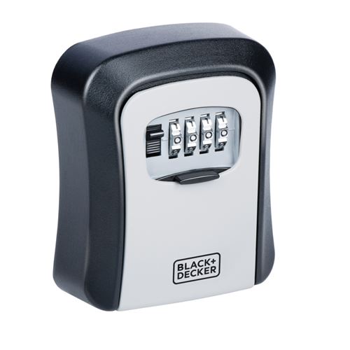 Black & Decker - Coffre-fort - Acier - 5 x 12 x 18 cm - Noir - Image 2