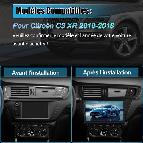 Autoradio AWESAFE Android 12 pour Citroen C3 XR(2010-2018)【2Go+