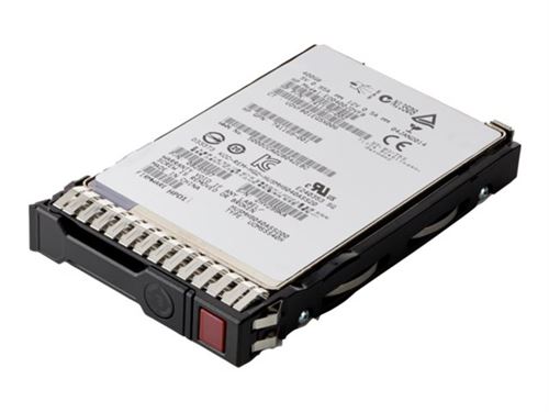 HPE Read Intensive - SSD - 3.84 TB - hot-swap (verwisselbaar zonder uitschakelen) - 2.5 SFF - SATA 6Gb/s - met HPE Smart Carrier