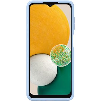 Coque souple ultra fine avec porte-carte intégrée Samsung pour Galaxy A13 5G Bleu arctique