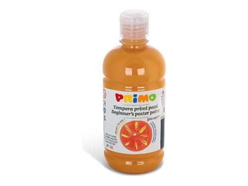 PRIMO Poster Beginner's - Peinture - peinture à tempera - ocre - opaque - 500 ml